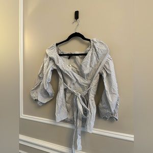 BRAND NEW EXPRESS Wrap Top